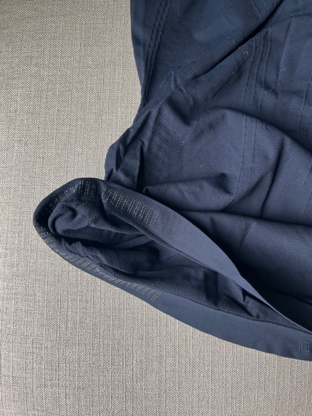 Athleta Navy Racerback Performance Tank - Picture 4 of 4
